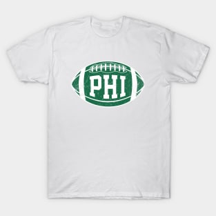 PHI Retro Football - White T-Shirt